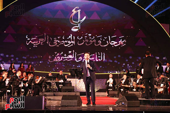 وائل جسار يحيي حفل مهرجان الموسيقي