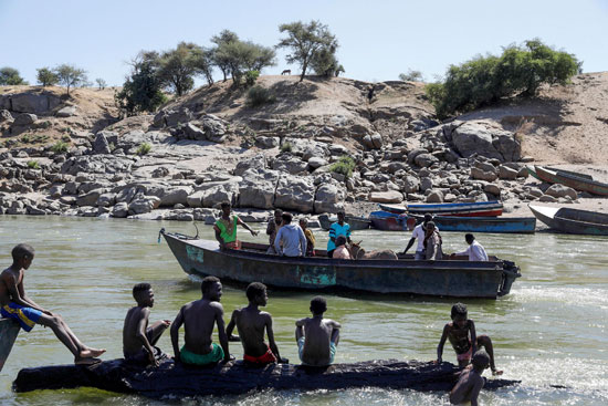 قوارب اللاجئين الإثيوبيين