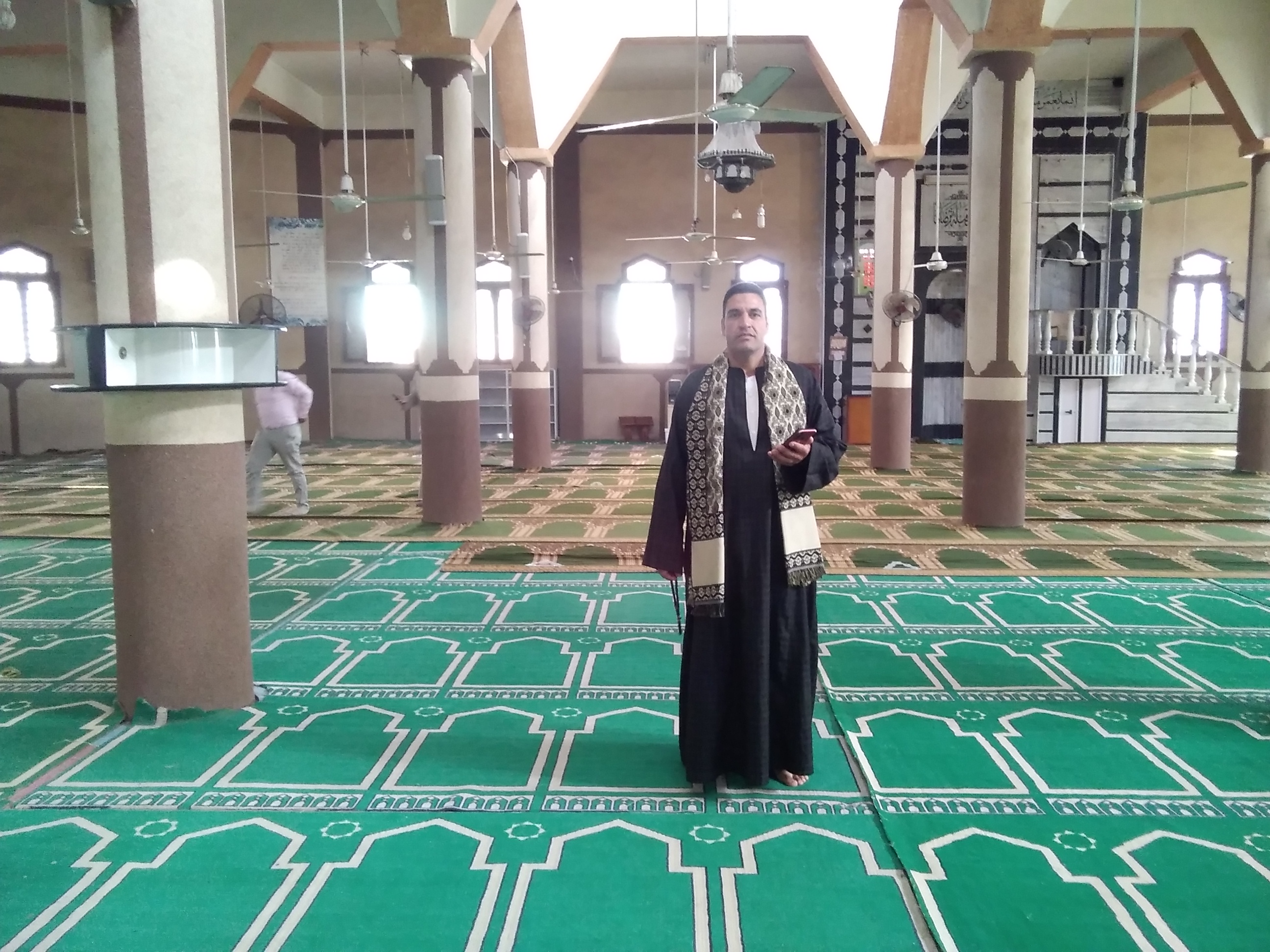 مسجد سيدى مصباح اللامى الأثرى فى كفر الشيخ  من الداخل (3)