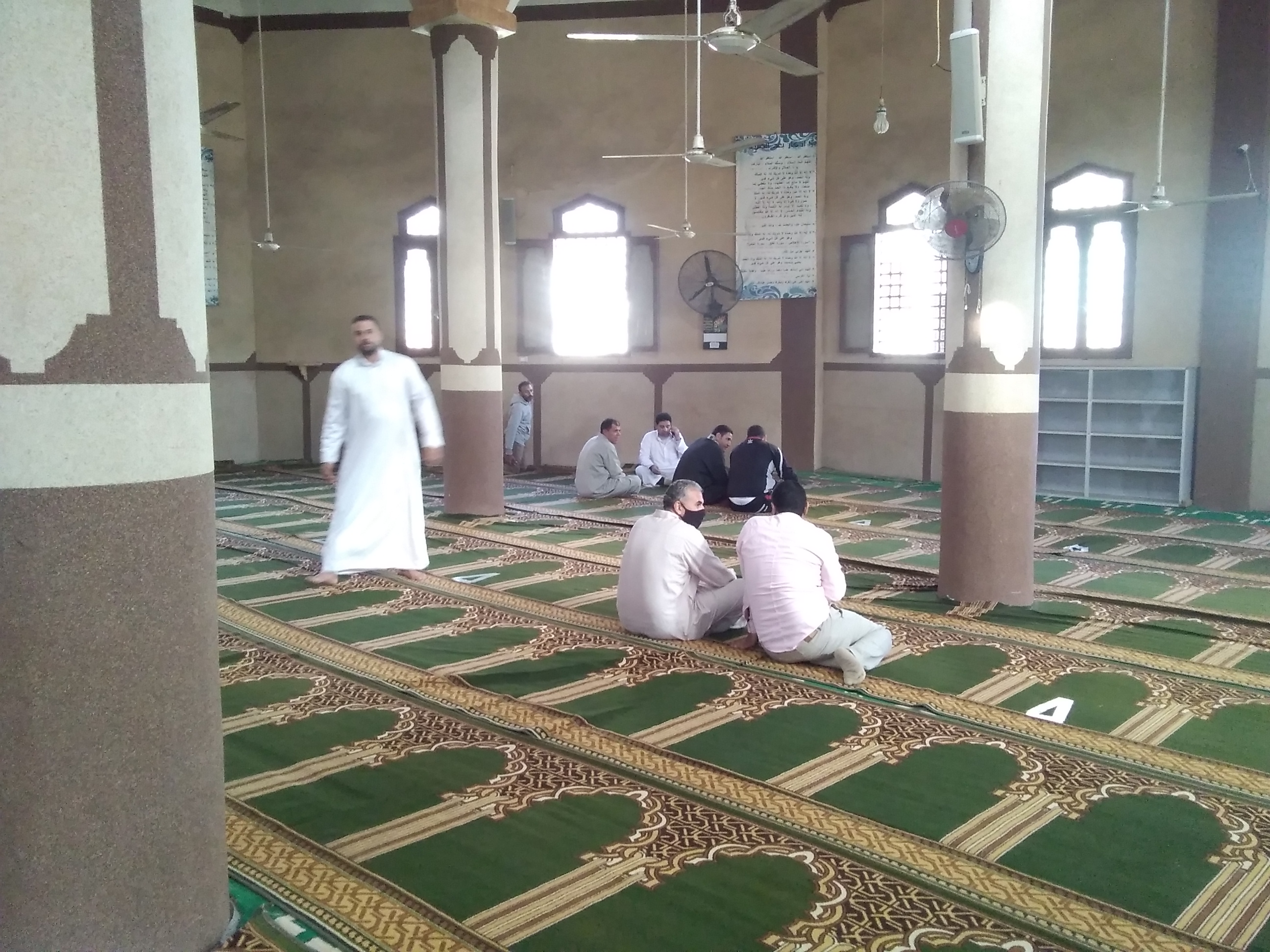مسجد سيدى مصباح اللامى الأثرى فى كفر الشيخ  من الداخل (8)