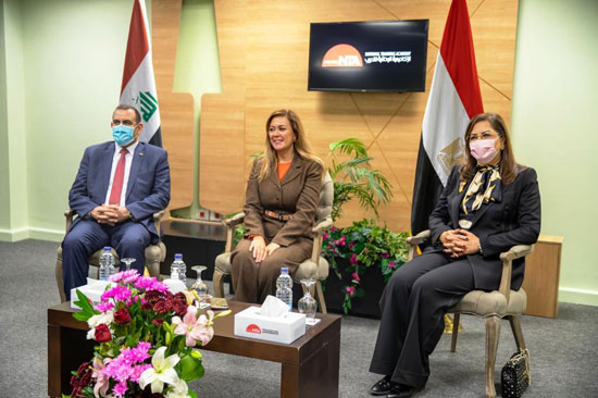 الأكاديمية الوطنية للتدريب تستقبل وزيرة التخطيط ونظيرها من دولة العراق (3)
