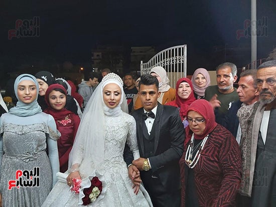 أهالى-شمال-سيناء-يتكفلون-بحفل-زفاف-كفيفين-بالعريش-(6)