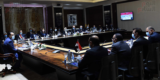 جلسة مباحثات مصرية عراقية (2)
