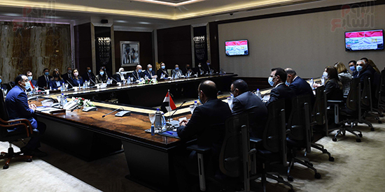 جلسة مباحثات مصرية عراقية  (2)