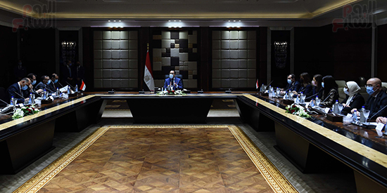 جلسة مباحثات مصرية عراقية (3)