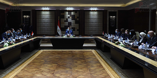 جلسة مباحثات مصرية عراقية  (6)