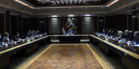 جلسة مباحثات مصرية عراقية  (7)