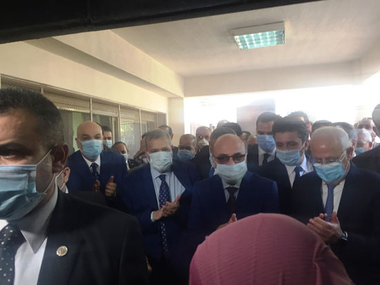 افتتاح قاعة مجمع المحاكم بحى الشرق (3)