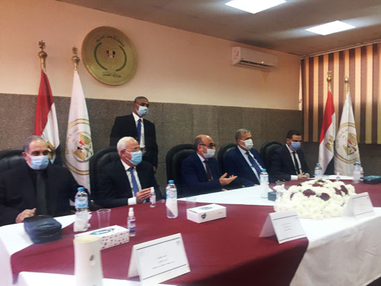 افتتاح قاعة مجمع المحاكم بحى الشرق (1)