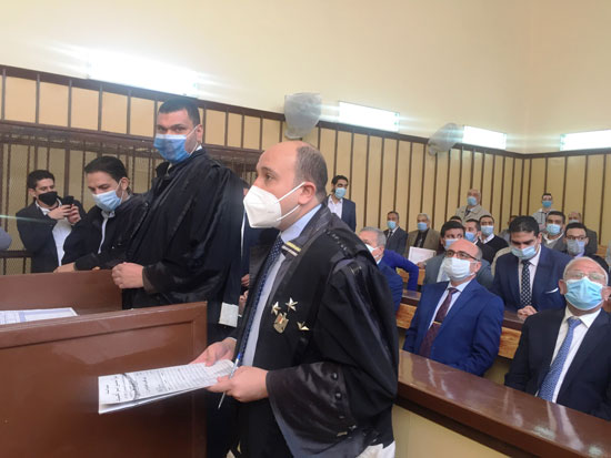وزير العدل ومحافظ بورسعيد يشهدان أول جلسة إلكترونية بمجمع المحاكم (4)