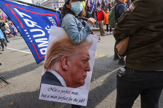 أنصار ترامب ينظمون مسيرات احتجاجا على خسارته فى الانتخابات الامريكية (5)