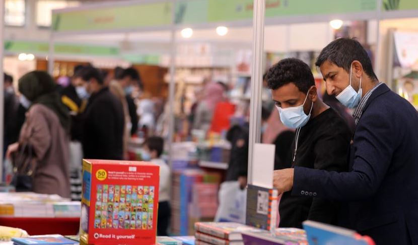 اقبال على معرض بغداد للكتاب