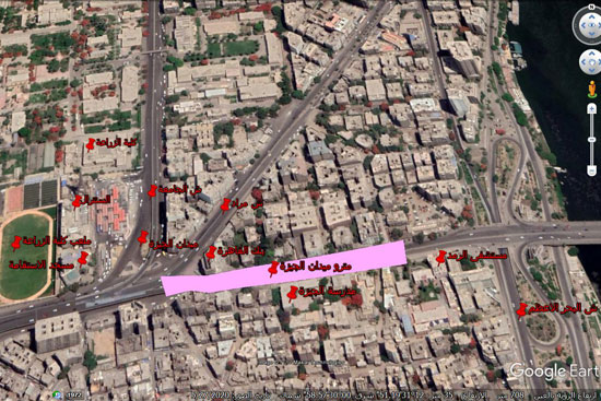 مراحل غلق شارع الهرم لتنفيذ محطات الخط الرابع للمترو (3)