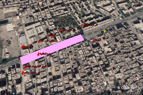 مراحل غلق شارع الهرم لتنفيذ محطات الخط الرابع للمترو (14)