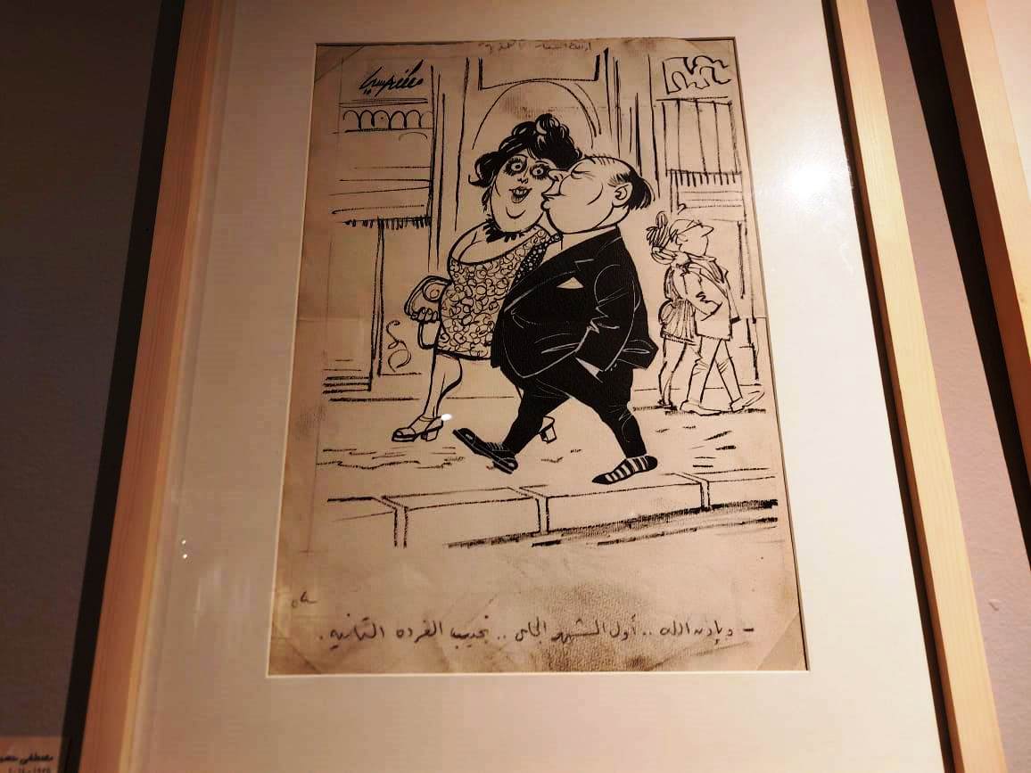 معرض الكاريكاتير بمكتبة الاسكندرية (19)