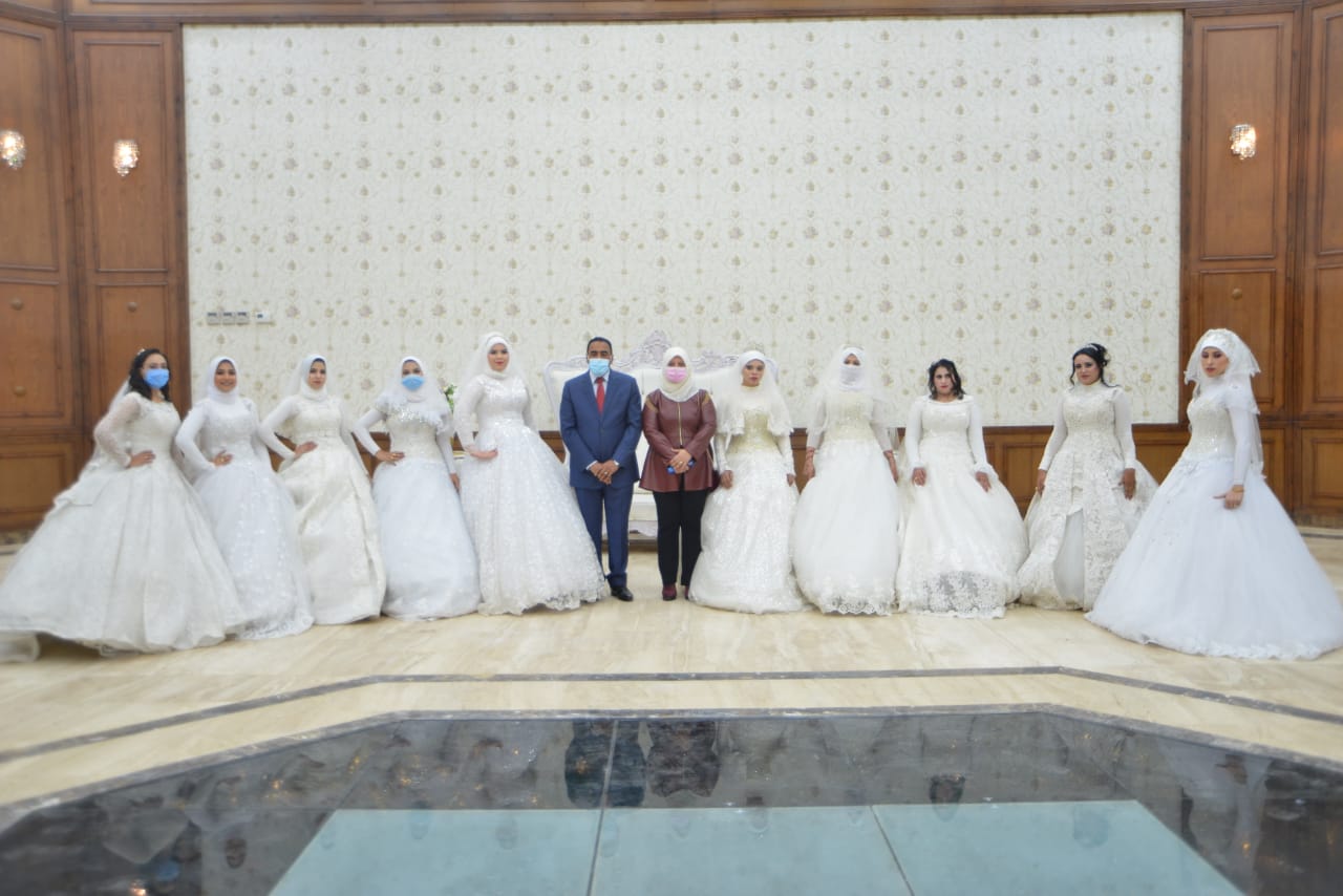  حفل الزفاف الجماعي السنوى بمطروح (12)