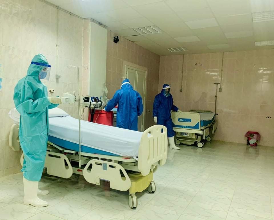 قسم العزل بمستشفى الشيخ زويد بشمال سيناء (2)