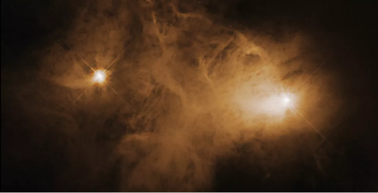 التقط تلسكوب هابل هذه الصورة لسديم الانعكاس الضبابي