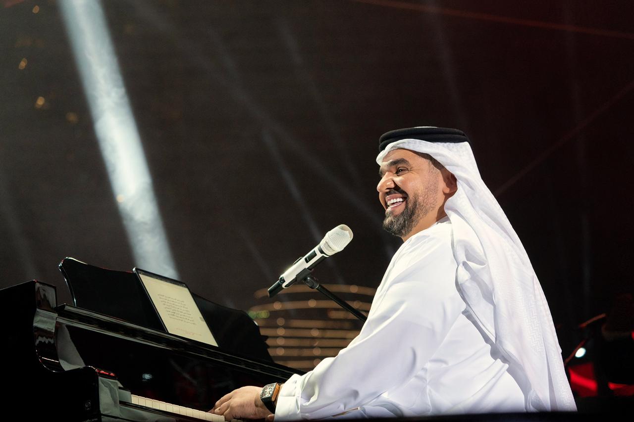 حسين الجسمى يتالق فى افتتاح مهرجان دبى للتسوق
