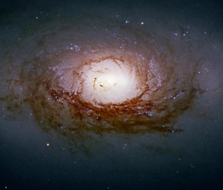 مجرة إن جي سي 3626 في كوكبة الأسد