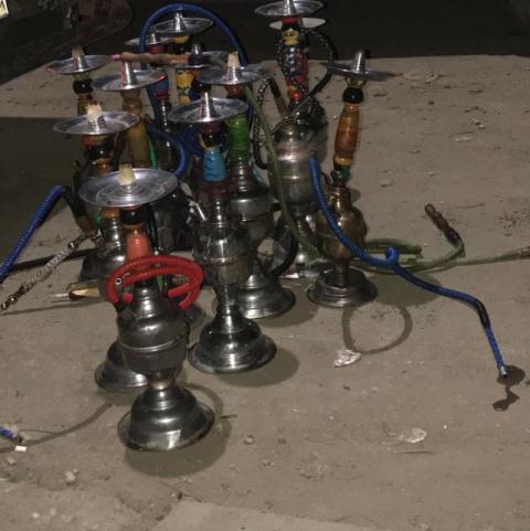 حملة على المقاهى