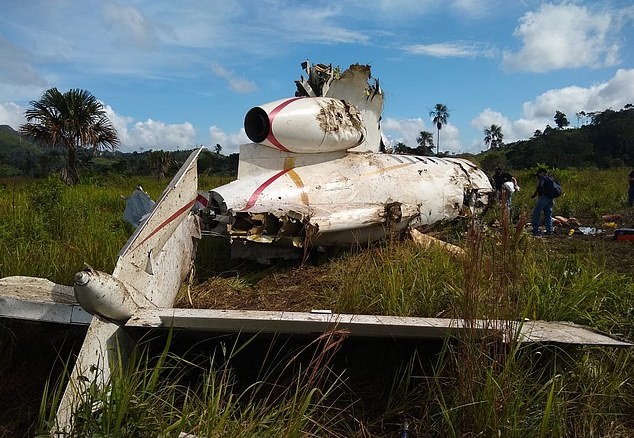 A plane crash reveals the smuggling of cocaine with 16 million dollars in Guatemala ... Photos (1)