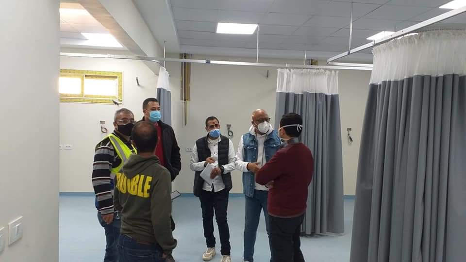 وكيل وزارة الصحة ببنى سويف يتابع مستشفى الصدر  (2)
