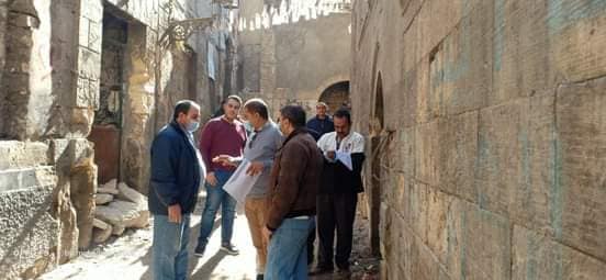 أعمال حصر درب اللبانة ضمن تطوير القاهرة (2)