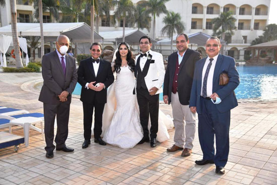 زفاف نجلة  الكاتب الصحفي عبد الرحيم علي على المهندس عبد العاطي ابراهيم (8)