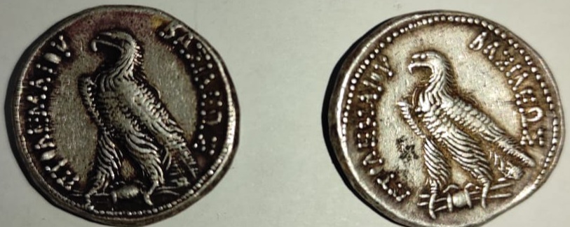 العملات الأثرية المظبوطة قبل تهريبها