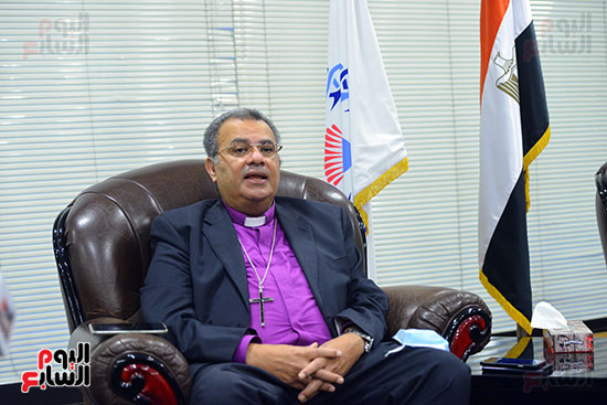 الدكتور القس أندرية زكى رئيس الكنيسة الإنجيلية فى مصر (12)