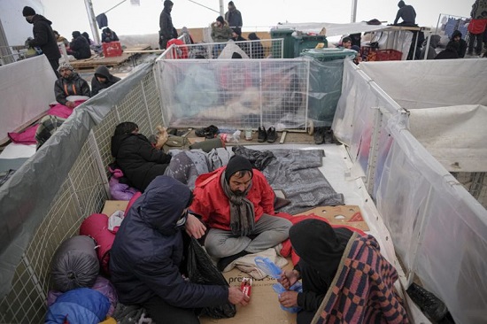 أكثر من ألف مهاجر بلا مأوى في البوسنة