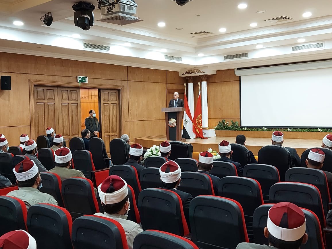 محافظ بورسعيد مع أئمة المساجد (4)
