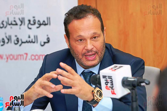 النائب محمد حلاوة عضو مجلس الشيوخ