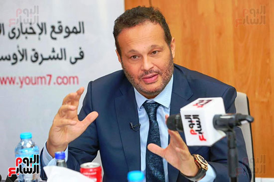النائب محمد حلاوة عضو مجلس الشيوخ عن حزب مستقبل وطن