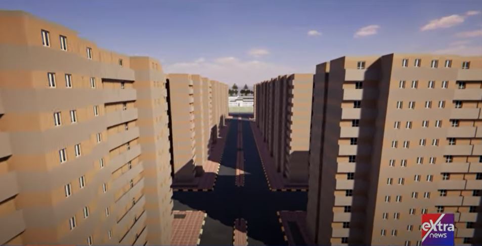 مشروعات سكنية في فيديو ثلاثي الأبعاد