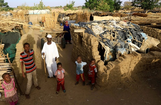 مخيم في دارفور