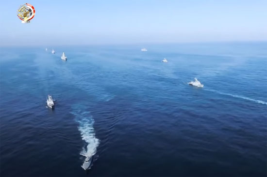 وصول الفرقاطة الجلالة لقاعدة الإسكندرية البحرية (1)
