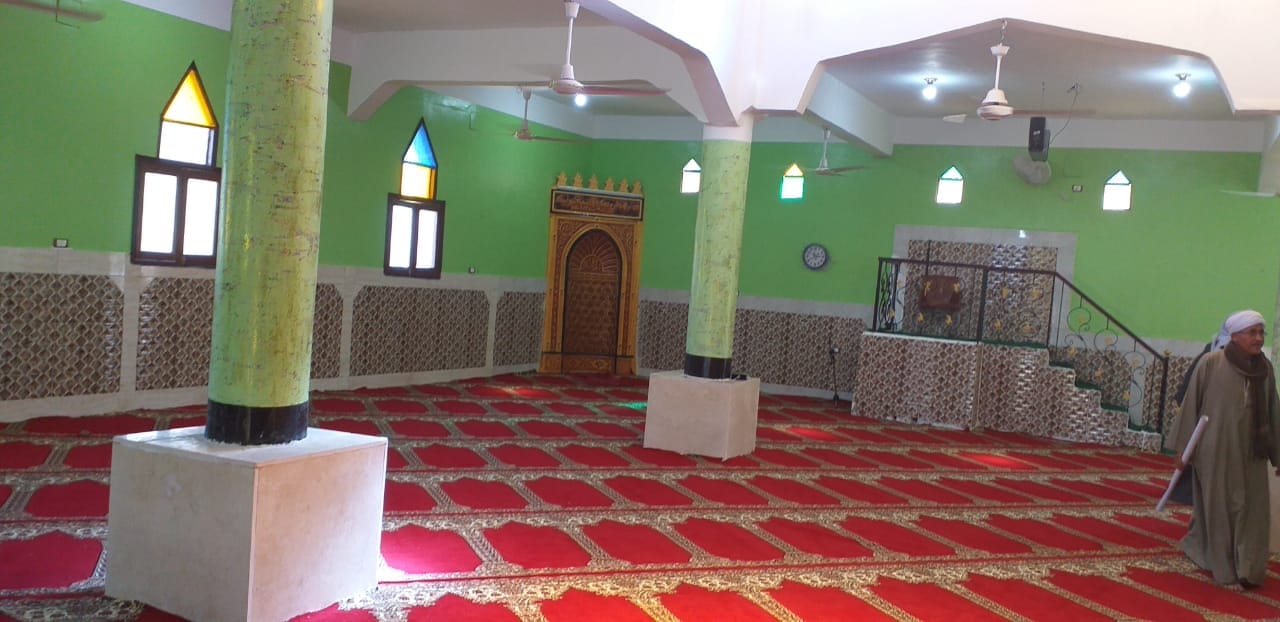 أوقاف الأقصر تفتتح مسجد الزهراء بقربه أبوزعفه  (1)