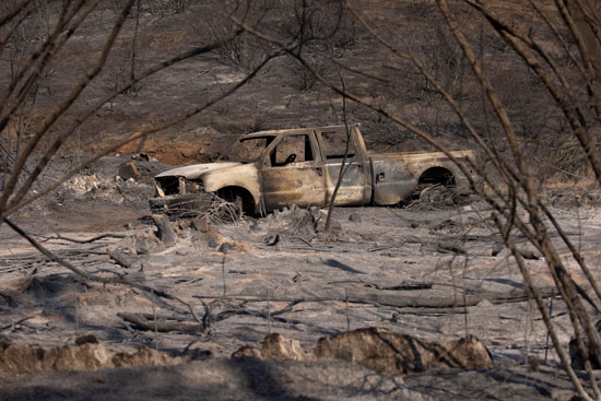 تجدد الحرائق فى غابات كاليفورنيا والنيران تلتهم مساحات واسعة (3)