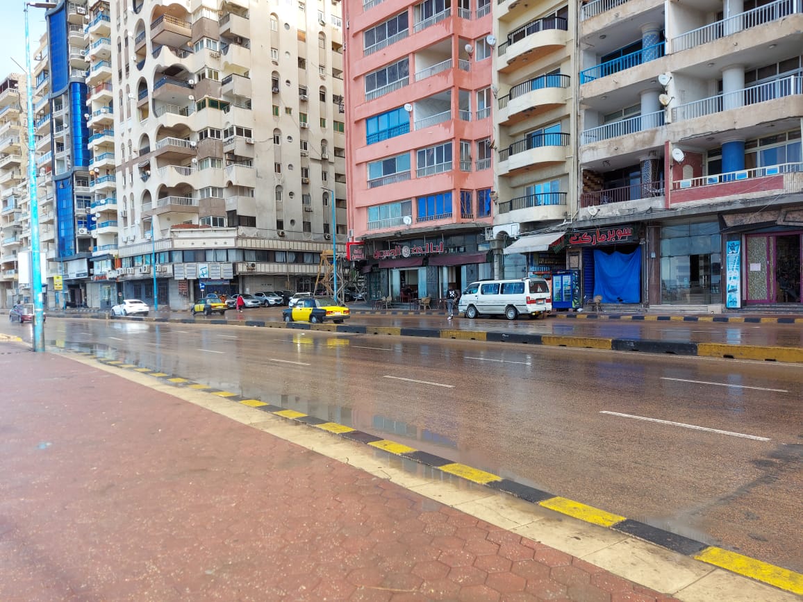 أمطار غزيرة تضرب الإسكندرية (4)