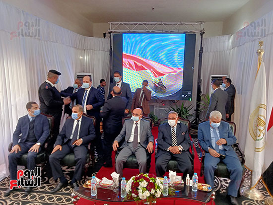  اللواء جمال نور الدين، محافظ كفر الشيخ، والمستشار عمر مروان، وزير العدل (4)