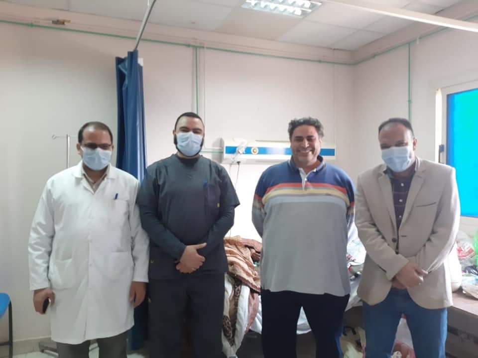 تعافى مدير مستشفى أشمون العام من كورونا (2)