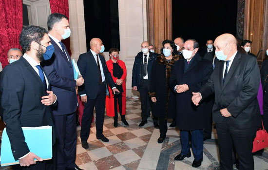 زيارة الرئيس السيسى فى فرنسا (4)