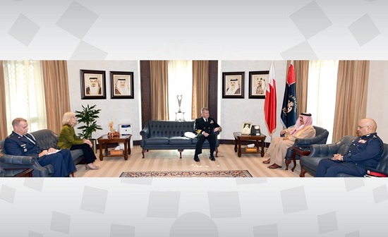 وزير الداخلية يلتقي قائد الأسطول الخامس