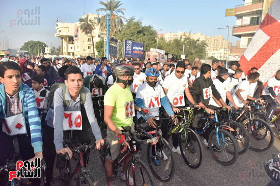 محافظات-مصر-تشارك-فى-ماراثون-الدراجات-الهوائية--(10)