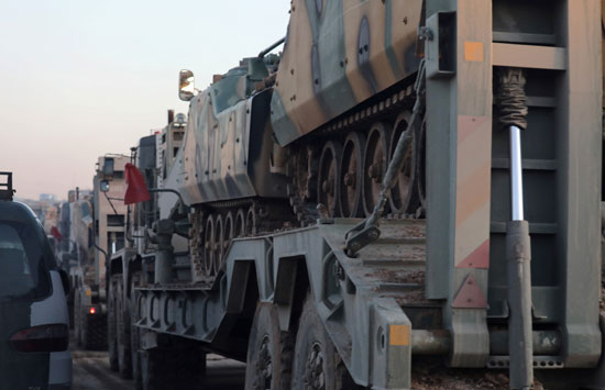 وصول الدبابات إلى إدلب