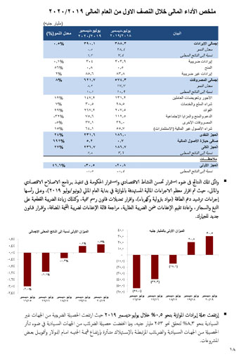  النص الكامل لتقرير الأداء المالى لمصر خلال 6 أشهر (19)