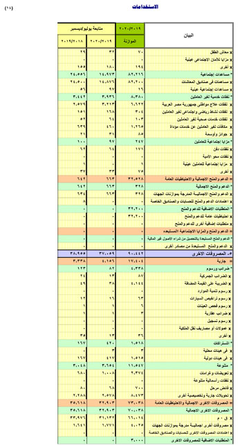  النص الكامل لتقرير الأداء المالى لمصر خلال 6 أشهر (40)