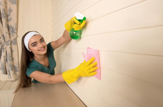 نصائح لتنظيف الجدران